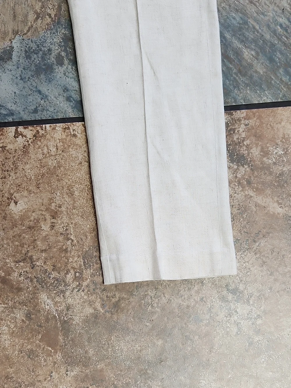 Men's Dress Pants in Off-White
